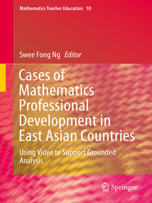 cover image of Cases of Mathematics Professional Development in East Asian Countries